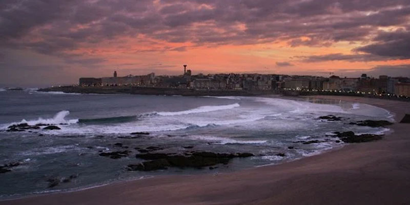 Surf Playa Riazor-Orzán Coruña
