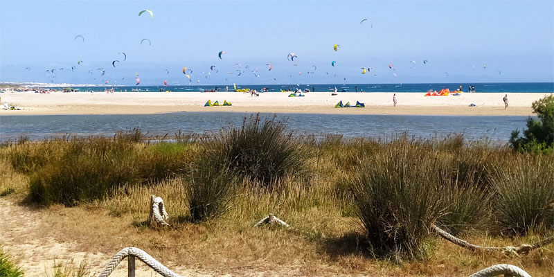 Kitesurf Tarifa playa Punta Paloma