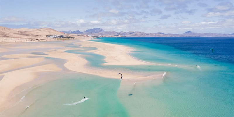 Guía Fuerteventura Kitesurf Playa de Sotavento