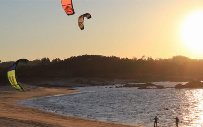 Clases KiteSurf Galicia Playa Mexilloeira Pontevedra